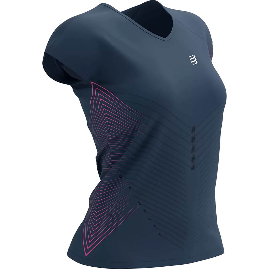 Compressport Performance Short Sleeve Tshirt Femme Bleu 34 €