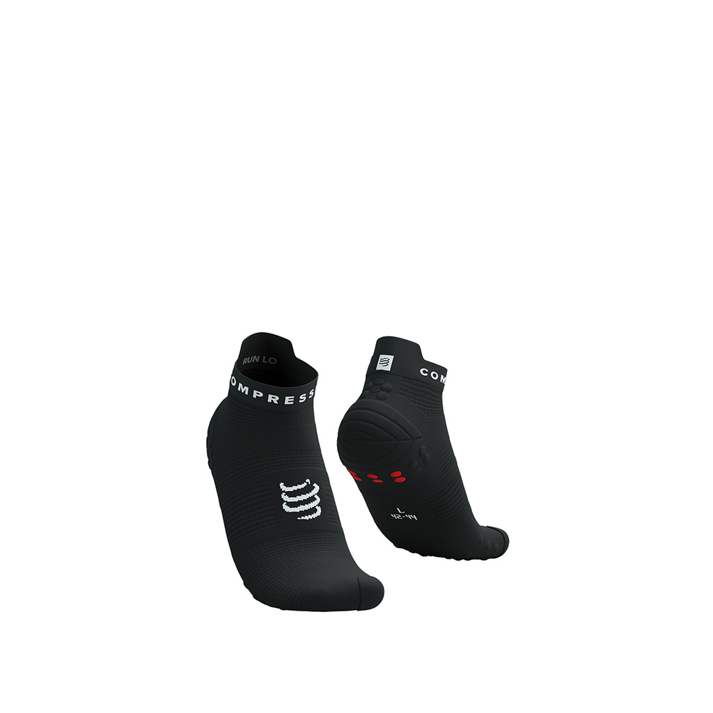 Compressport Noir Pro Racing Socks V4.0 Run Low Black