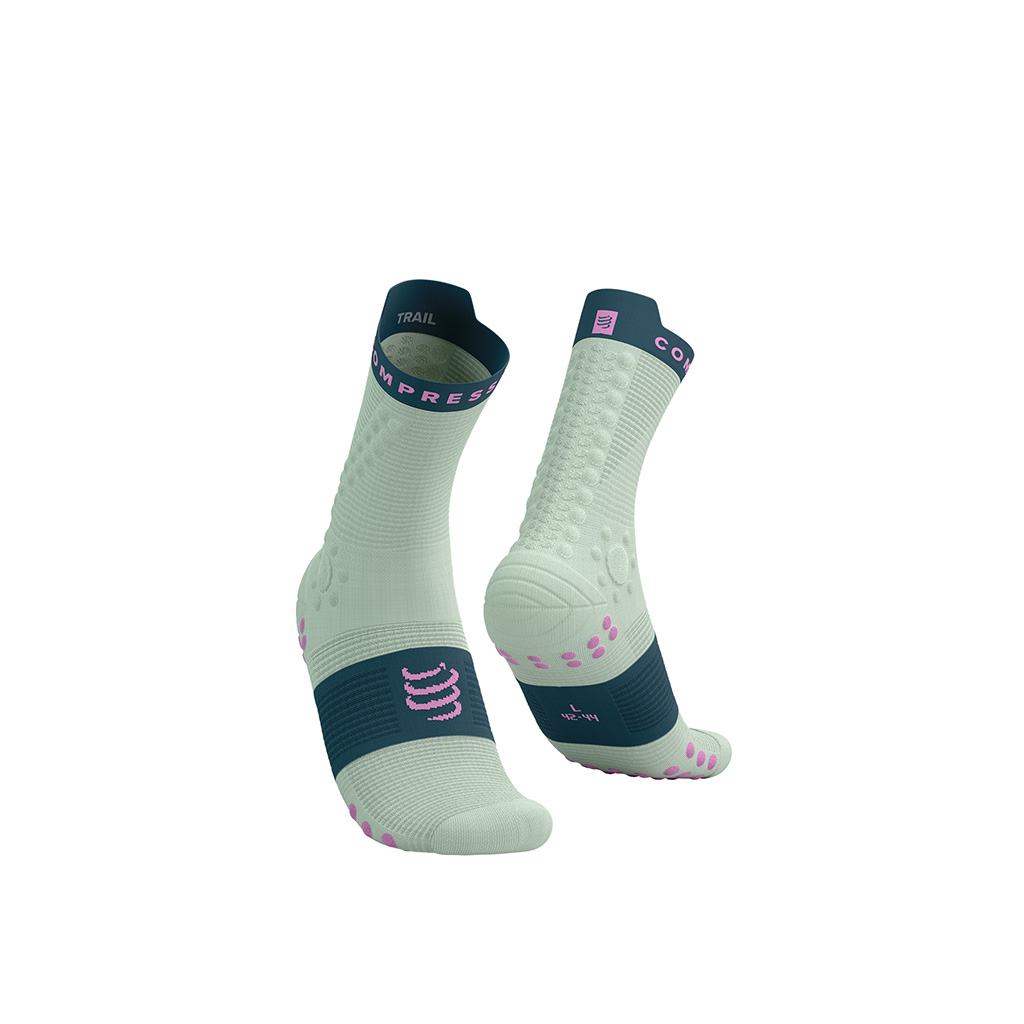 Compressport Bleu Pro Racing Socks V4.0 Trail Blue