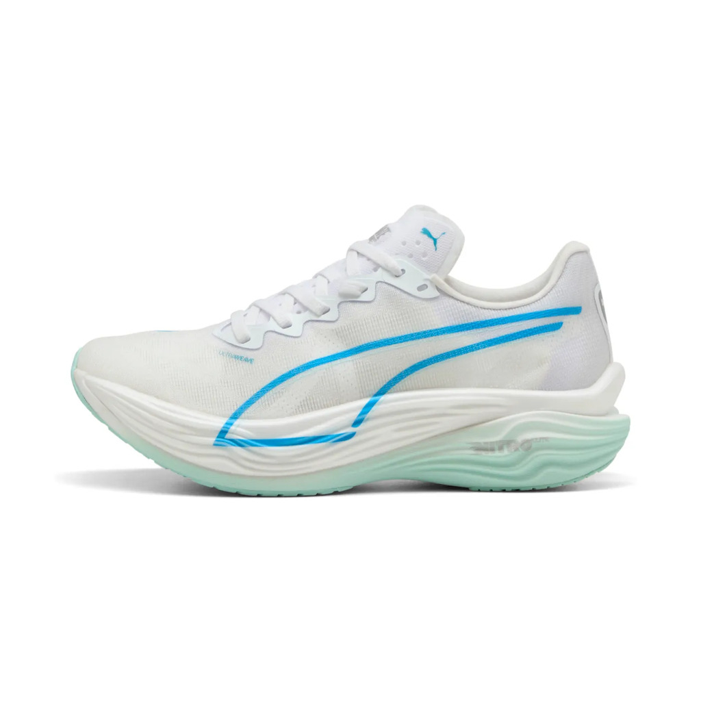 Puma Women's Blanc Deviate Nitro Elite 3 White