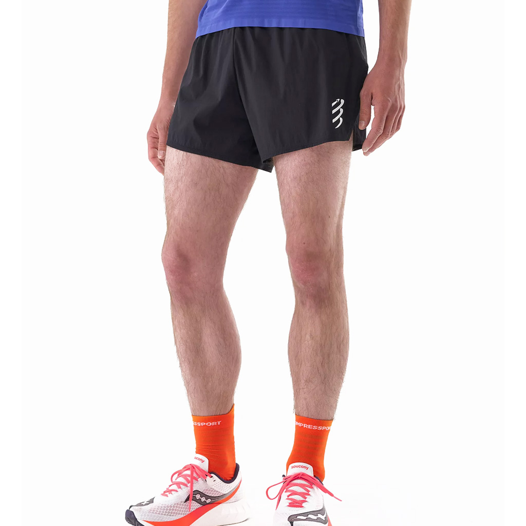 Compressport Noir Racing Split Short Man Black