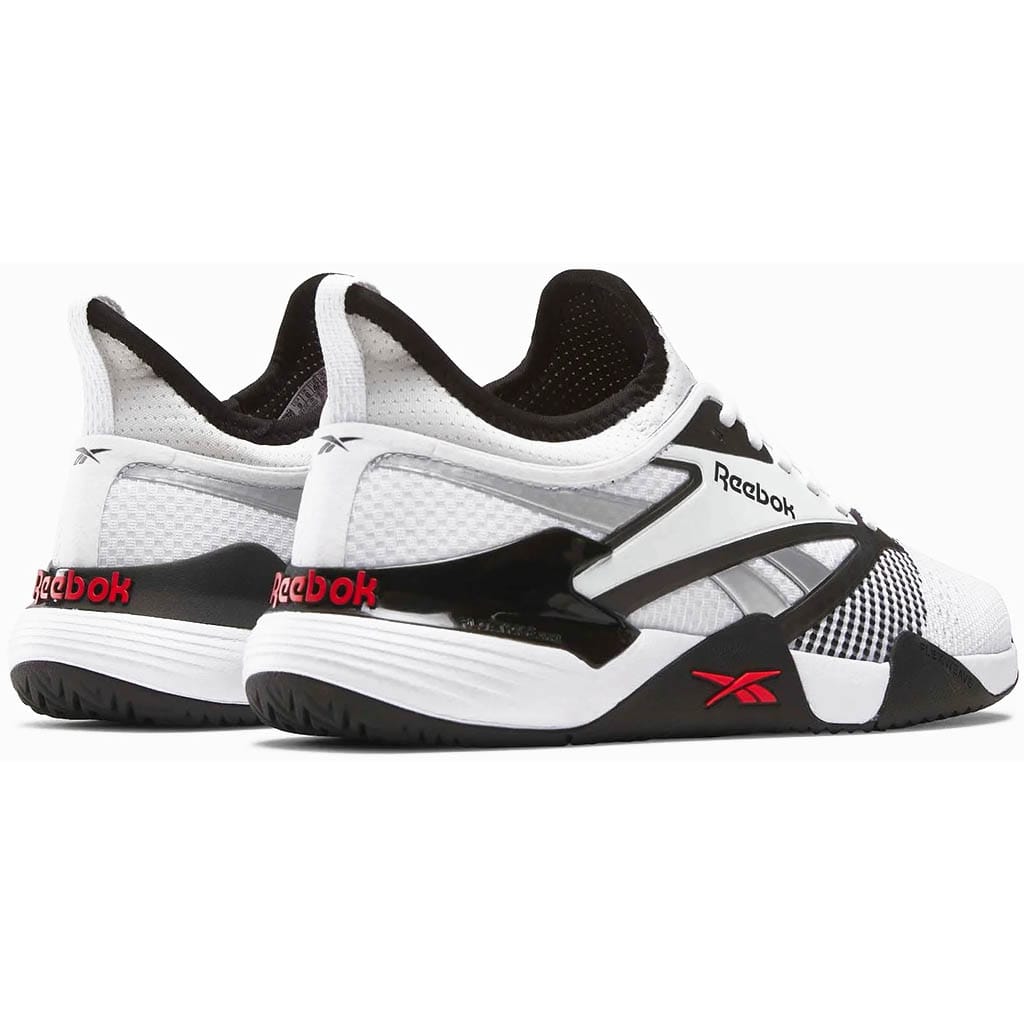 Reebok NANO COURT BLACK/WHITE/ENERGY RED LEPAPE