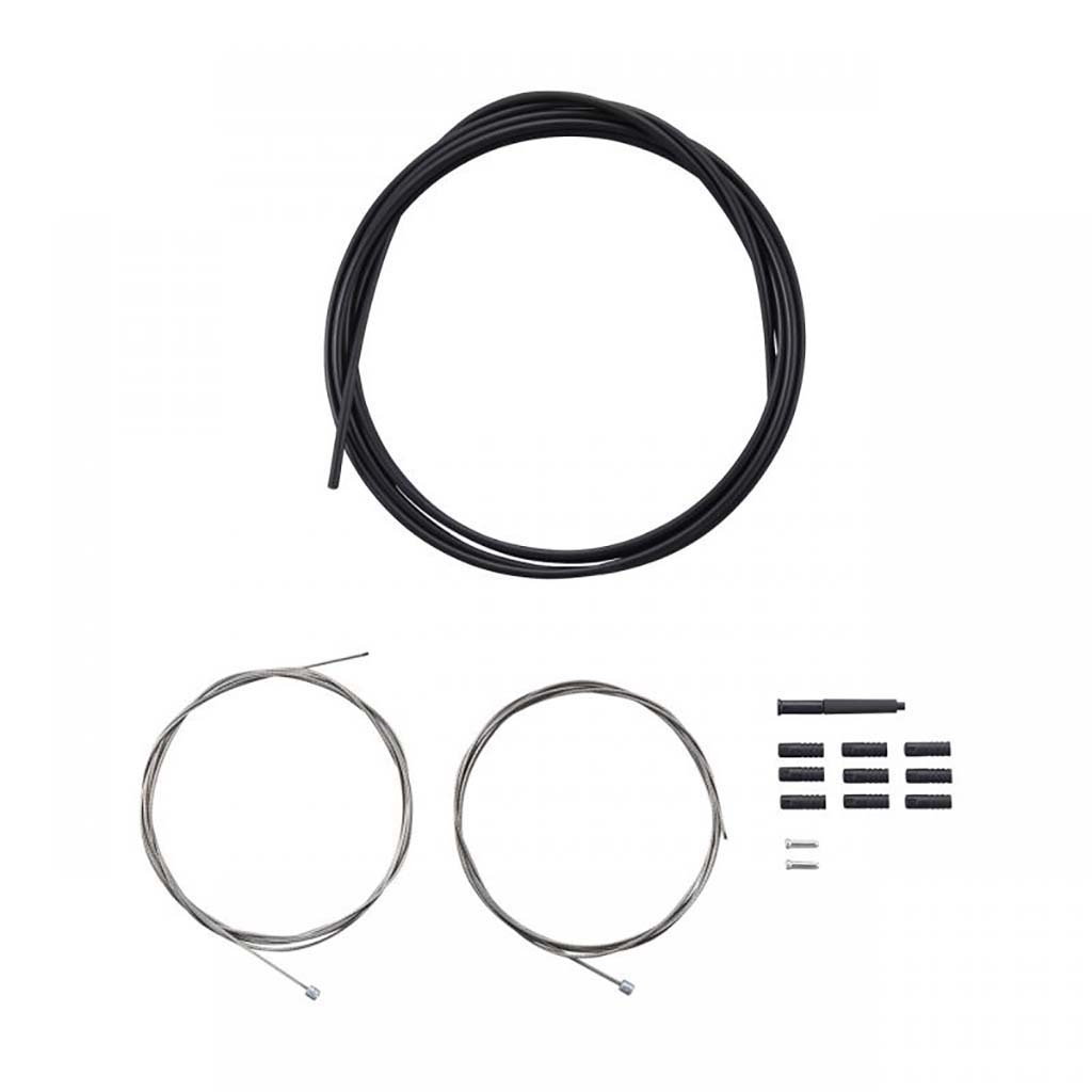 Shimano Noir Kit Cables Et Gaines De Dã©Railleurs Vtt Inox Black