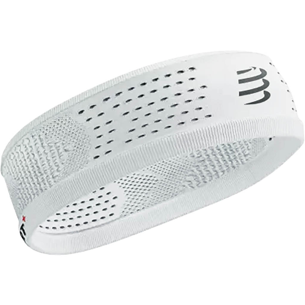 Compressport Blanc Thin Headband On/Off White