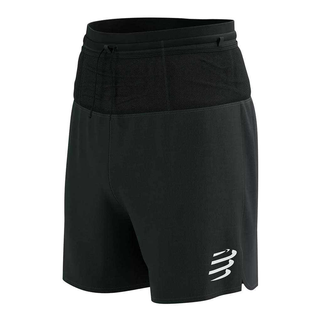 Compressport Noir Trail Racing 2In1 Short Man Black