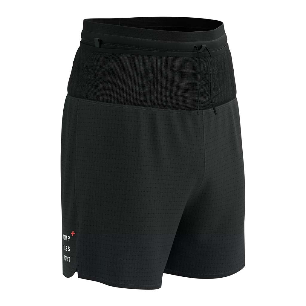 Compressport Noir Trail Racing Overshort Man Black