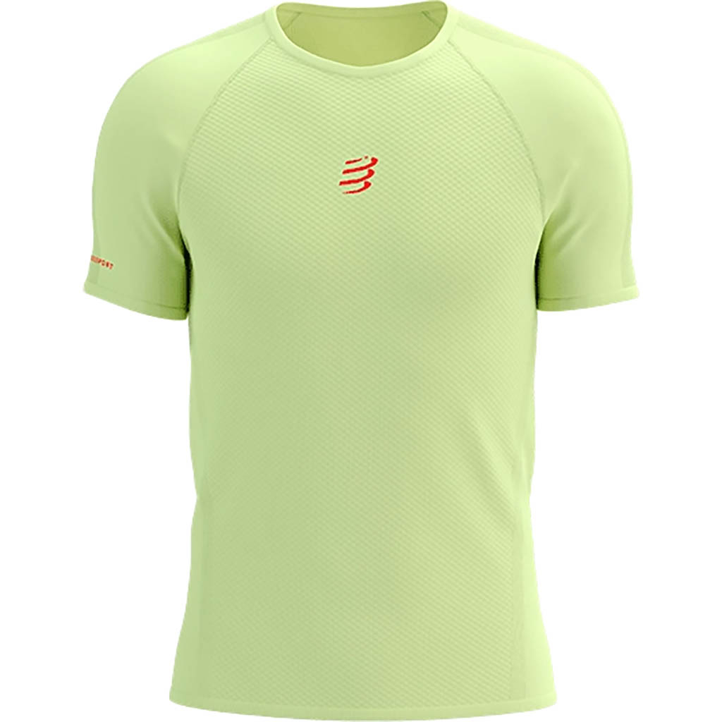 Compressport Jaune Trail Racing Ss Tshirt M Man Yellow