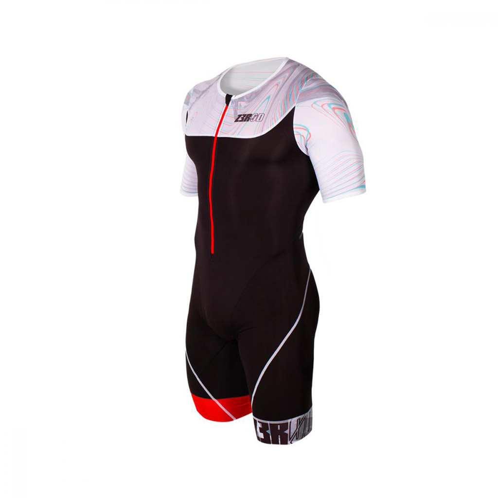 Zerod Blanc Et Noir Start Ttsuit Man White And Black