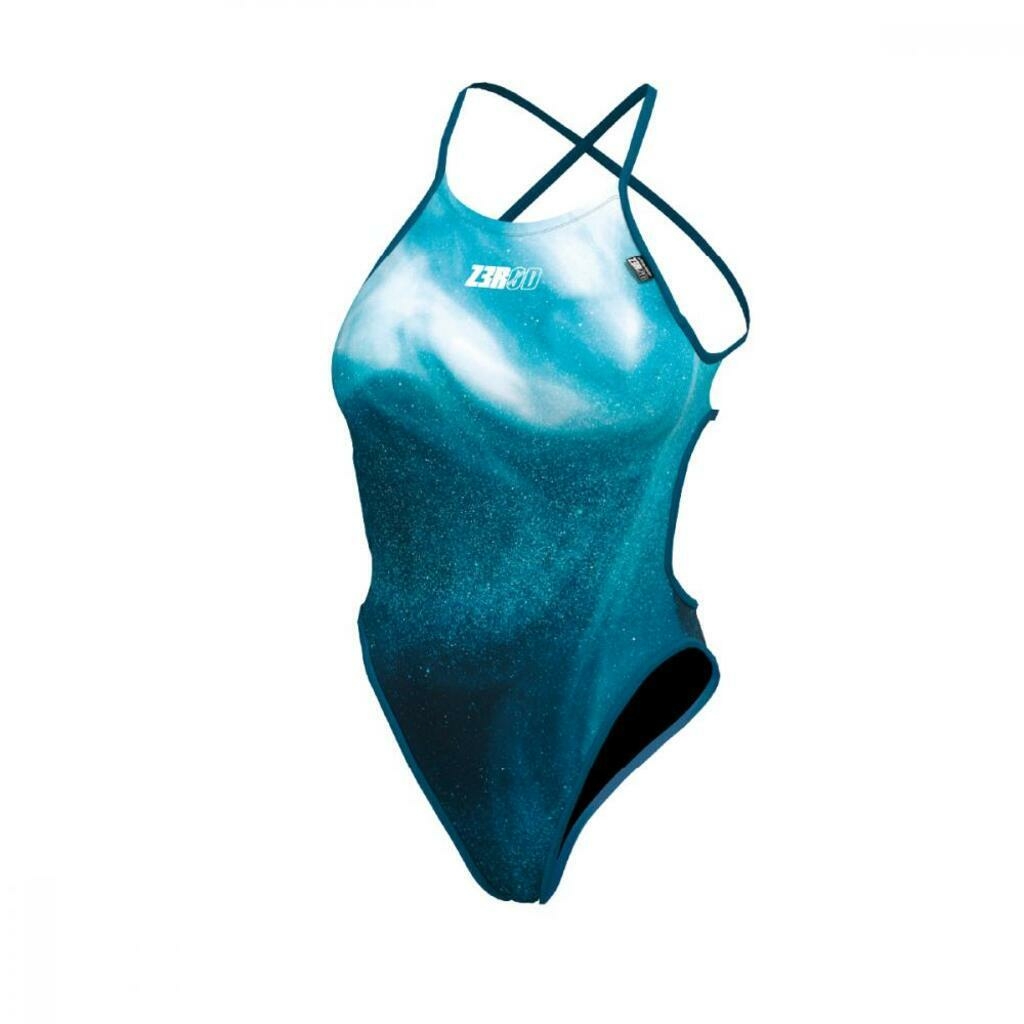 Zerod Women's Bleu Swimsuit 1 Piã¨Ce Blue