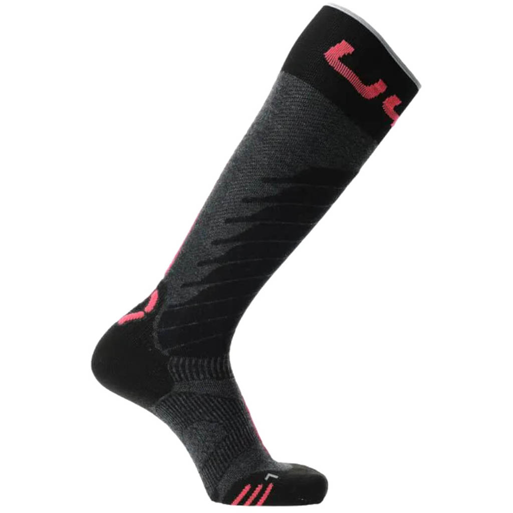 Uyn Women's Noir Chaussettes De Ski One Merino Black