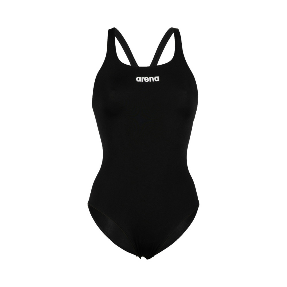 Arena Blanc Et Noir Team Swimsuit Challenge Solid Donne Bianco E Nero