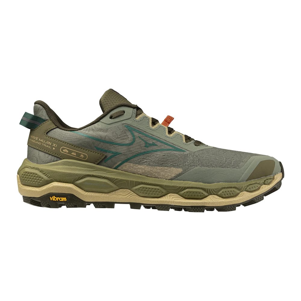 Mizuno Men's Kaki Wave Mujin 11 Man Khaki - Image 1