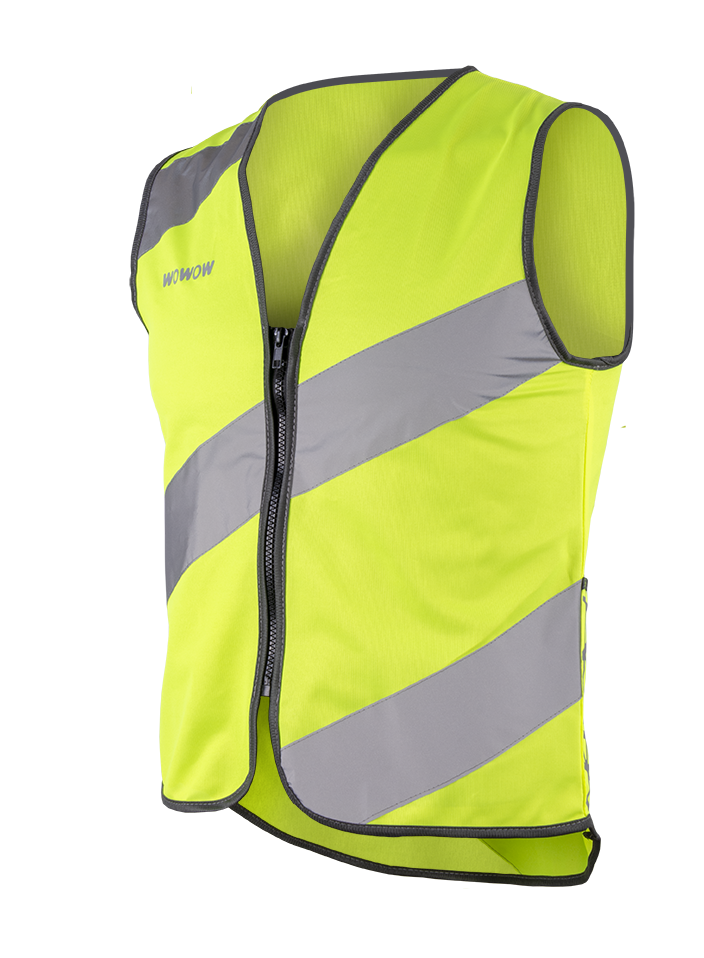 Wowow Gilet de signalisation Roadie Jaune fluo XL 