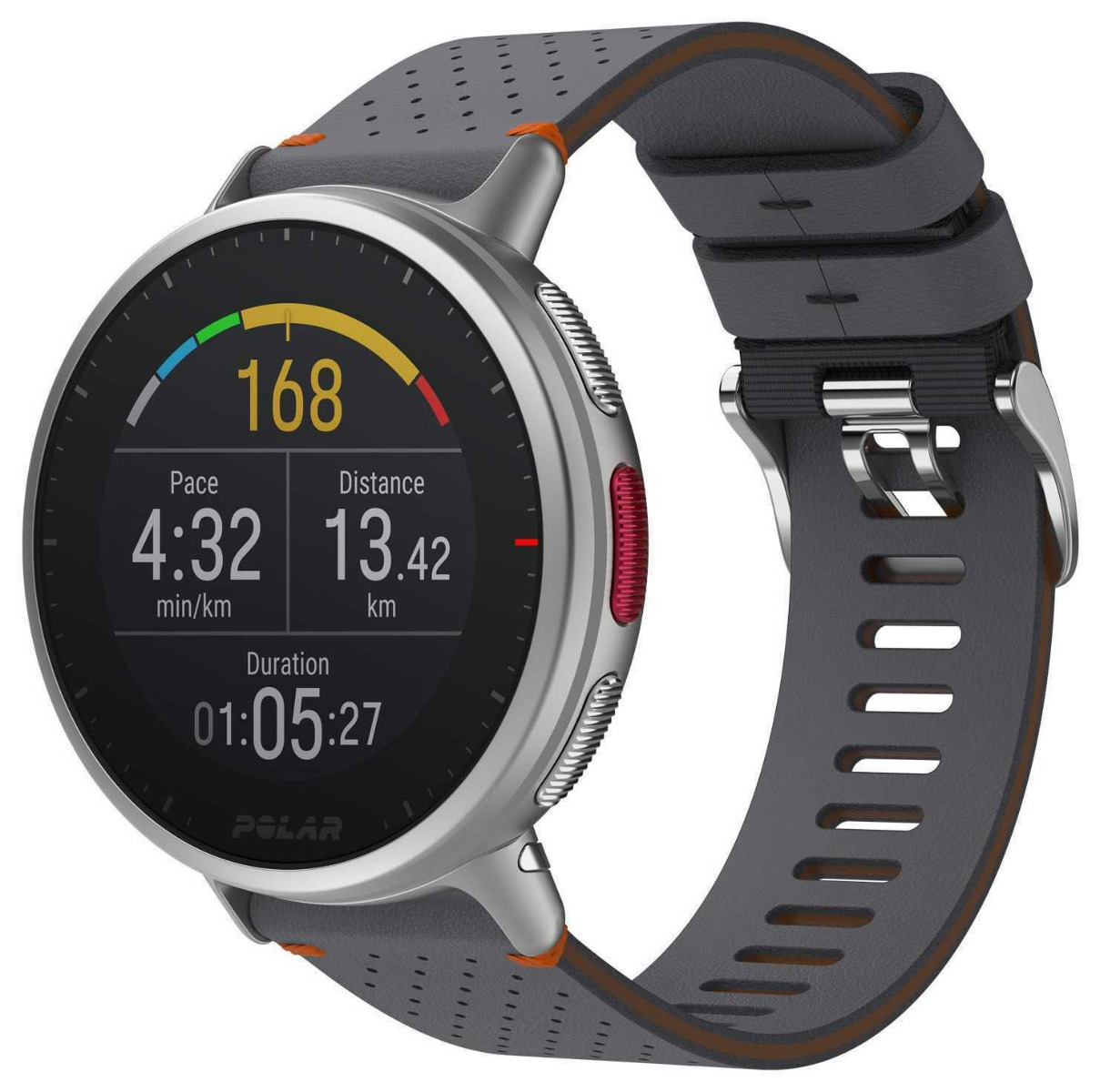 Polar Vantage V2 GryOra Shift ML Gris clair 389 €