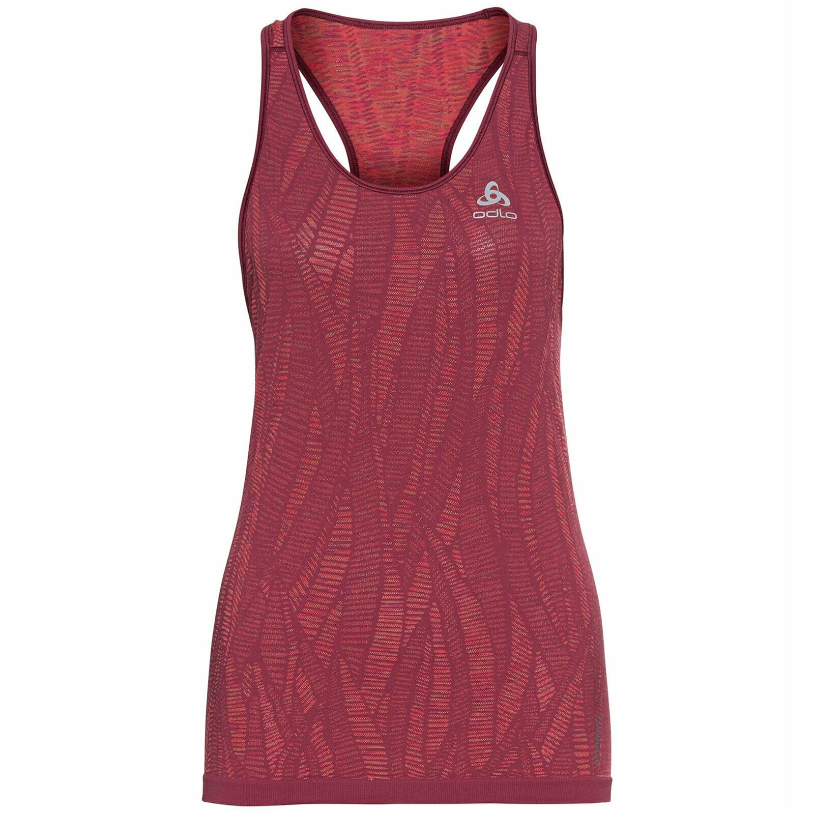 Odlo Women's Light Base Layer Top Crew Neck Singlet Blackcomb Eco
