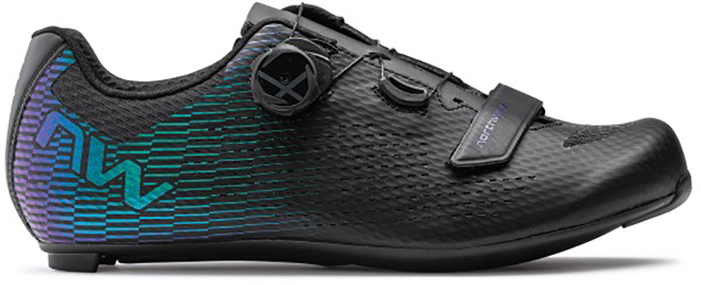 Northwave Chaussures route STORM CARBON 2 Irisdescent Noir 45 