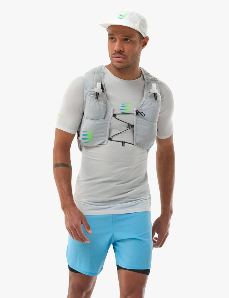 Compressport Gris Ultrun Evo 10 Pack Gray