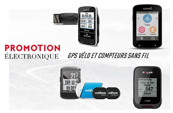 promos gps  & compteurs vélo