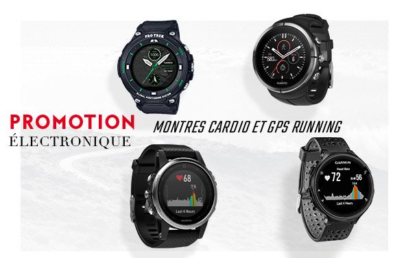 promos montres cardio gps