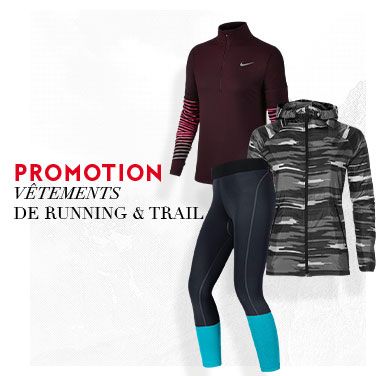 promos vêtements trail